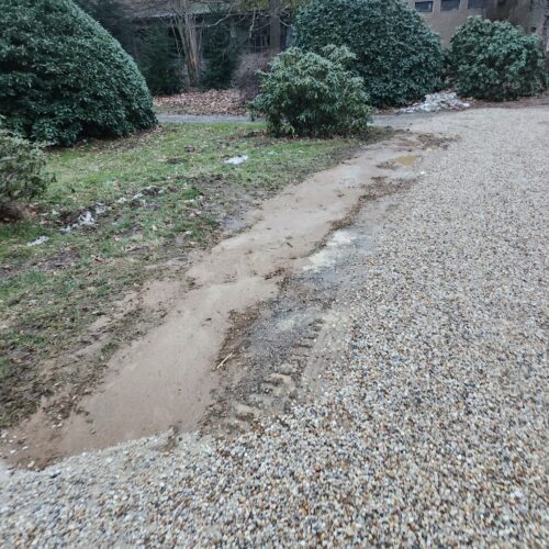 Kabelgraben wurde geschlossen und verdichtet