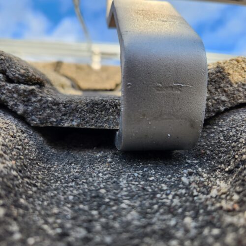 Schritt 1: Setzen der Dachhaken