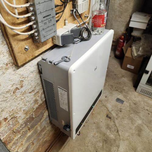 Inbetriebnahme des Wechselrichters